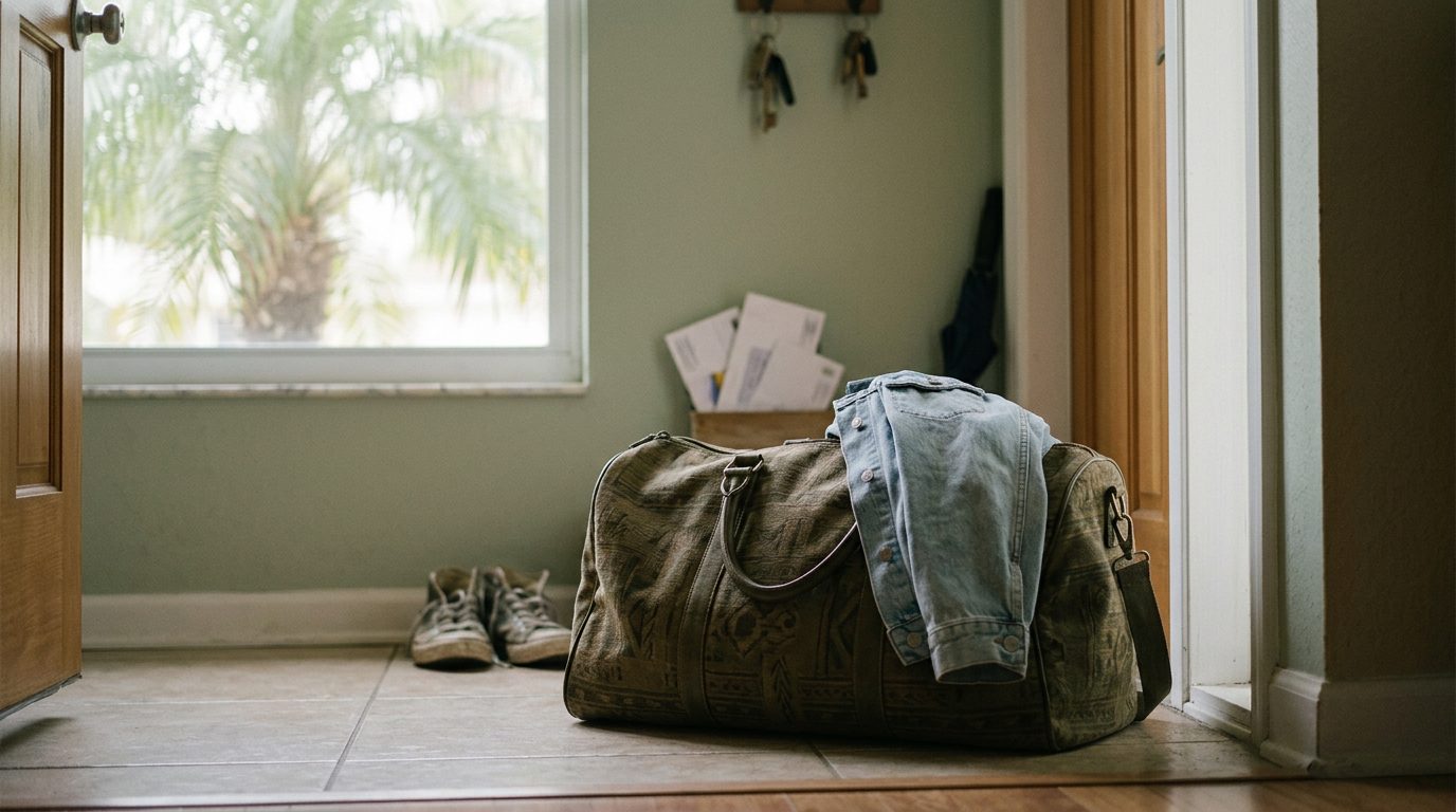 Loved One Left Rehab Early in Florida: Your Options. a realistic, non-graphic photo of the setting of loved left rehab early florida options: the place and the objects involved, no injured people, no medical equipment, no wheelchairs or walkers, a closer detail of the setting