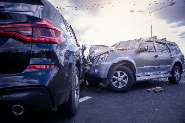 Car collision - florida car accident laws concept