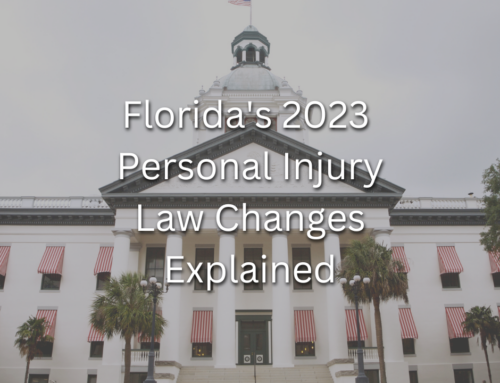 What Florida’s New Personal Injury Laws Mean For You